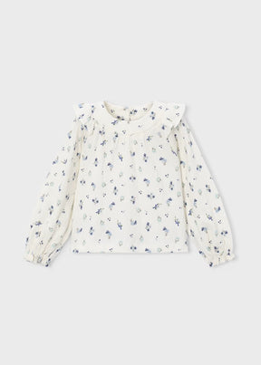 Genser Bambula Printed Cream Anis