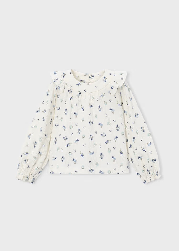 Genser Bambula Printed Cream Anis