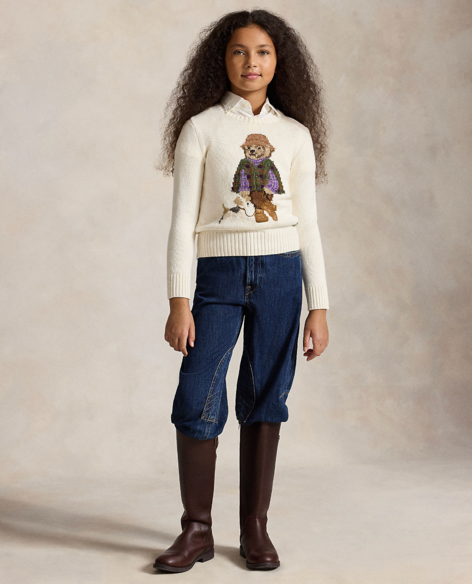 Genser Polo Bear Estate Cream
