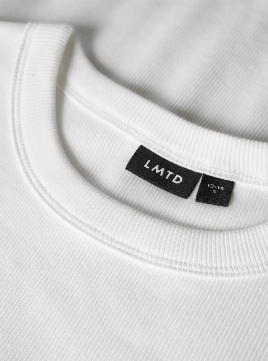 T-Skjorte Hinaja Ss Short Top Solid Bright White