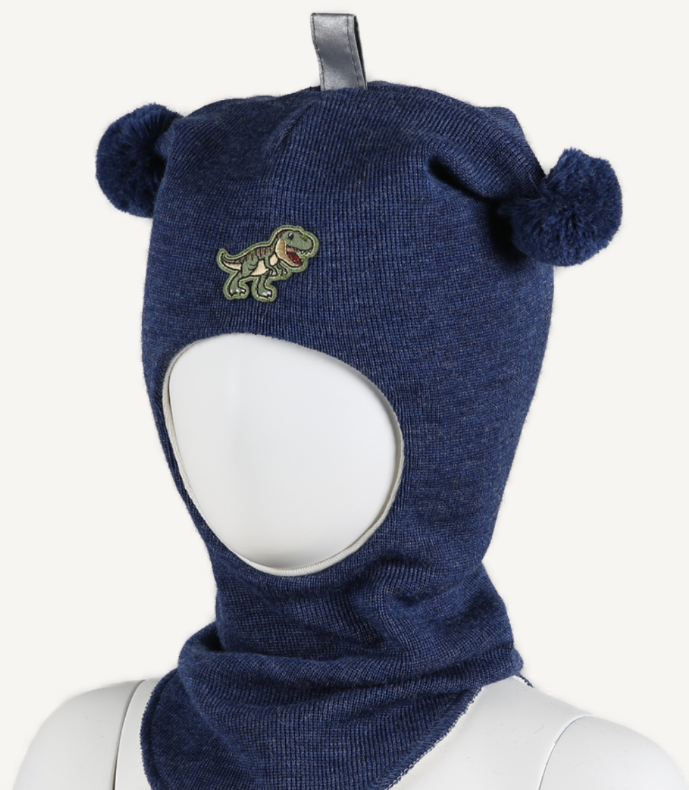 Balaclava M/Dinosaur Navy