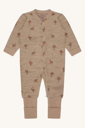 Heldress Manu Zip Ostrich Biscuit