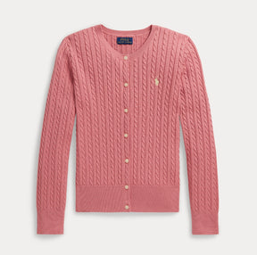 Cardigan Cable Mini Desert Rose