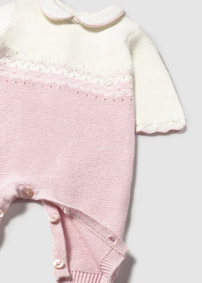 Sparkedress Knit Romper Quartz