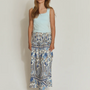 Top Billie Reversible SL Short Nantucket blue