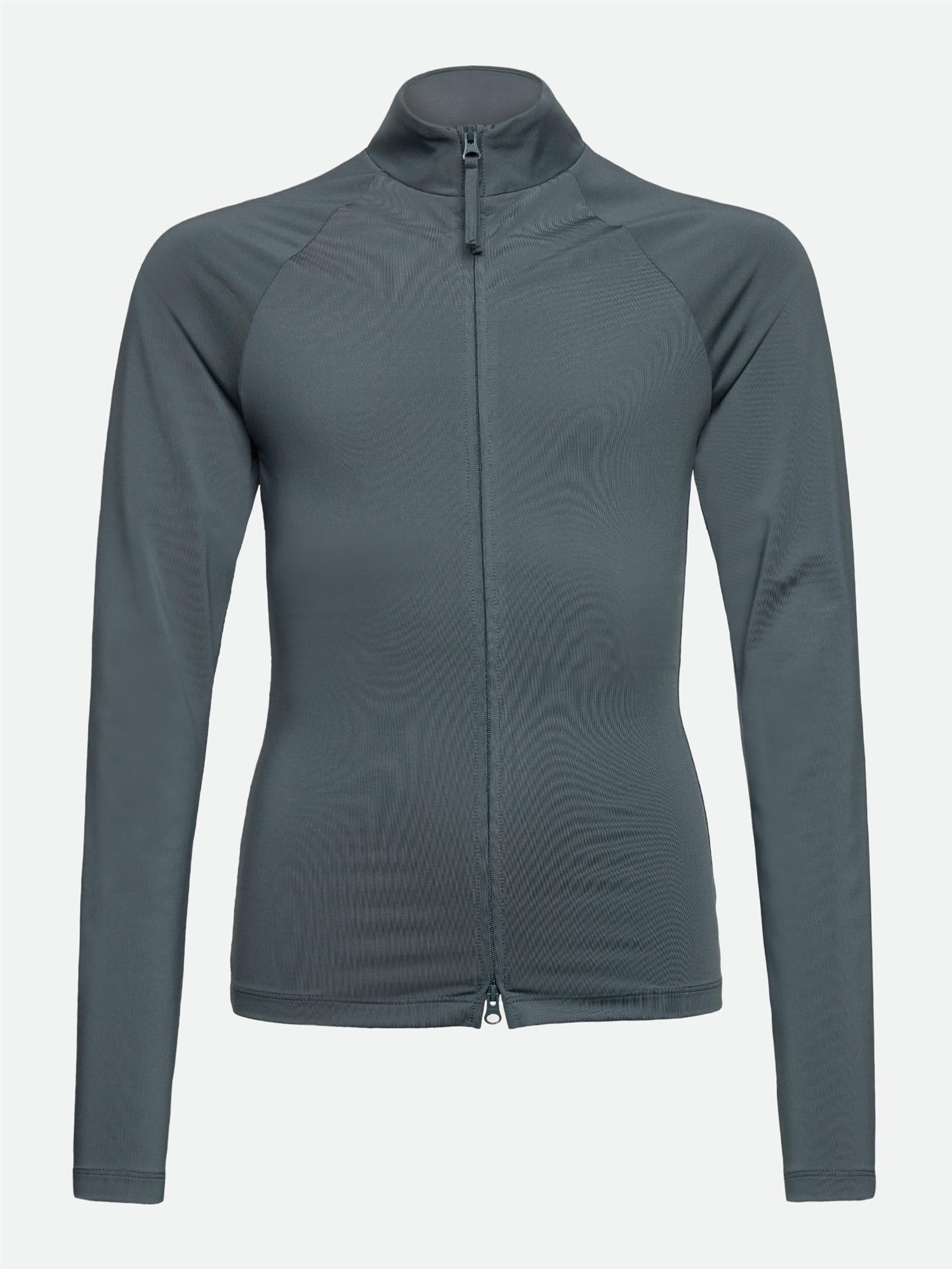 Jakke Billie LS Zipper T-Neck Stormy Weather