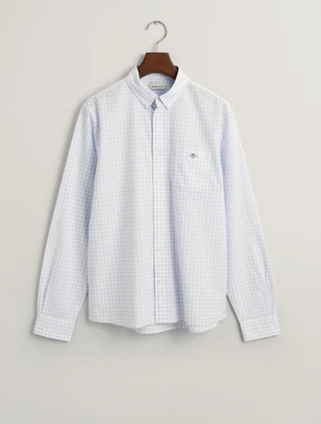 Skjorte Poplin Gingham