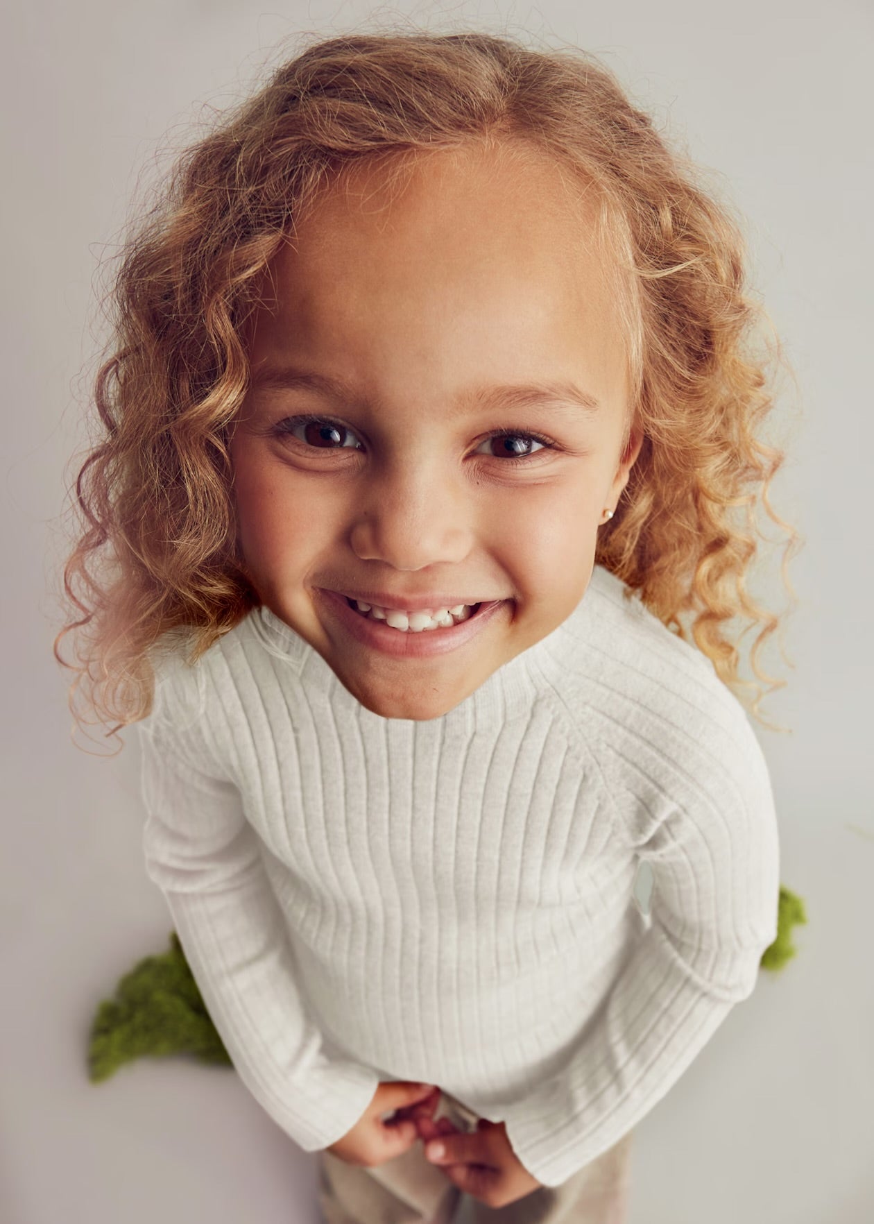 Genser Rib Turtleneck Macchiato