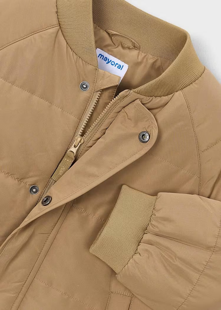 Jakke Bomber Lightweight Biscuit