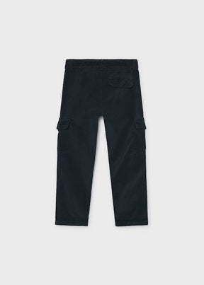 Bukse Corduroy Cargo Blue