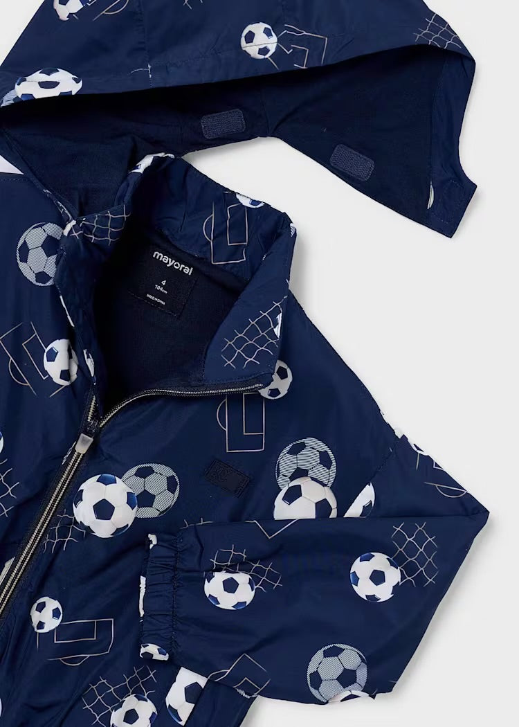 Jakke Fotball Windbreaker Navy