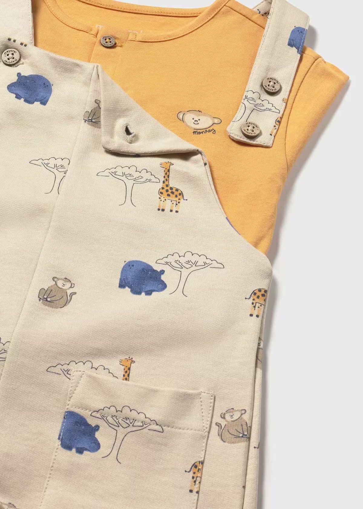 Sett T-skjorte/Seleshorts Cashew