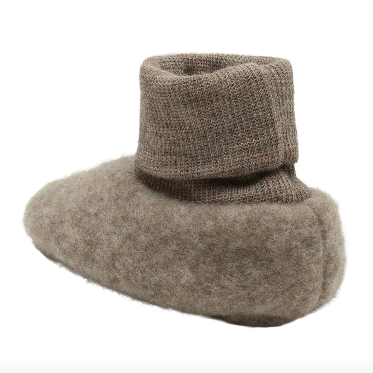 Tøfler Footies Wool Fleece Savannah Melange