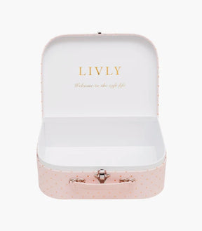 Koffert Medium Sleeping Cutie Pink