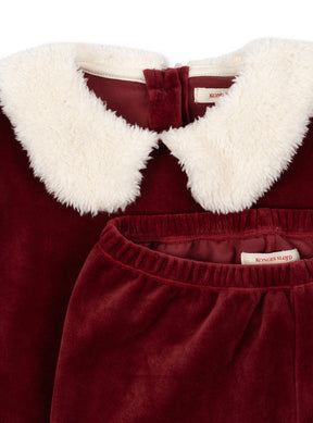 Sett Christmas Red Dahlia