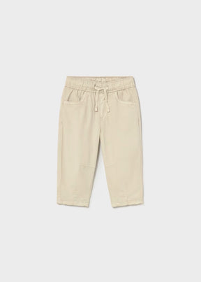 Bukse Poplin Straight Hemp