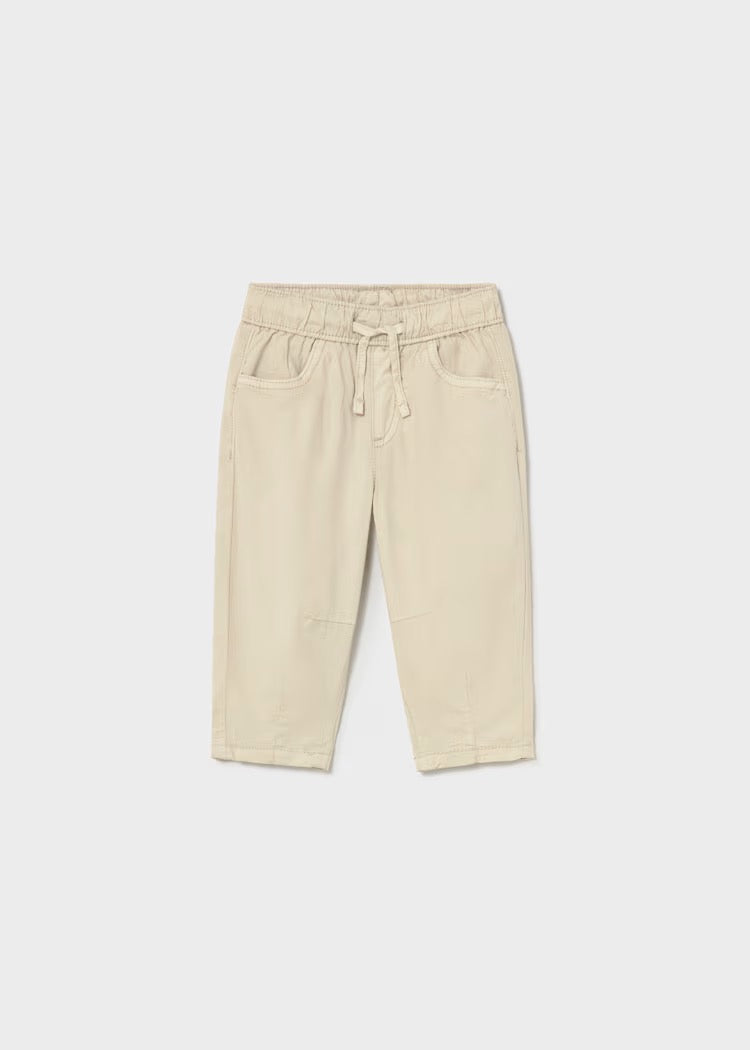Bukse Poplin Straight Hemp