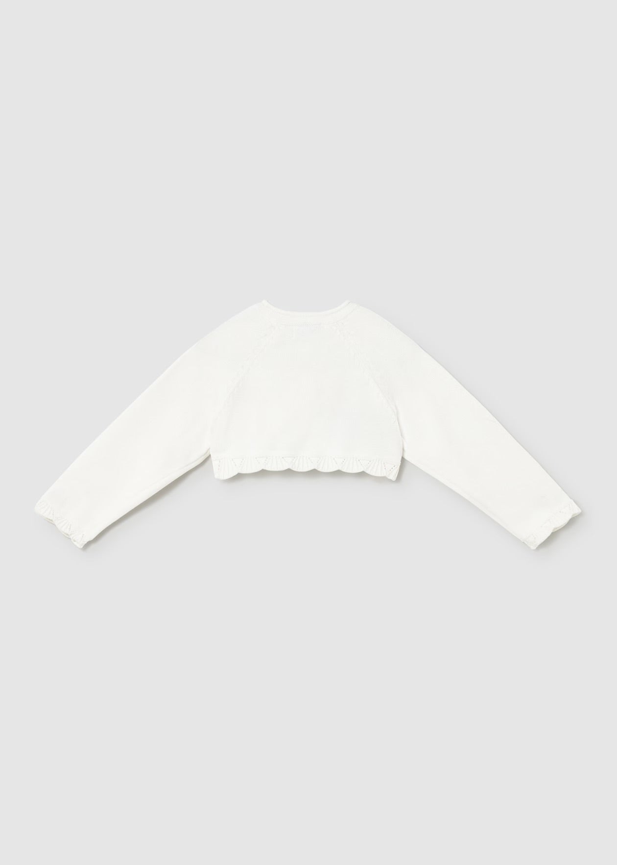 Cardigan Tricot Crudo