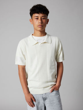 T-skjorte Havo Polo Antique White