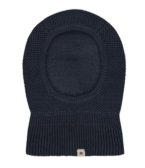 Balaclava Wool Knit Windstop Dark Navy