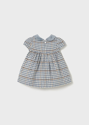 Kjole Gingham Blue Bell