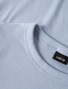 T-Skjorte Hinaja Ss Short Top Solid Kentucky Blue