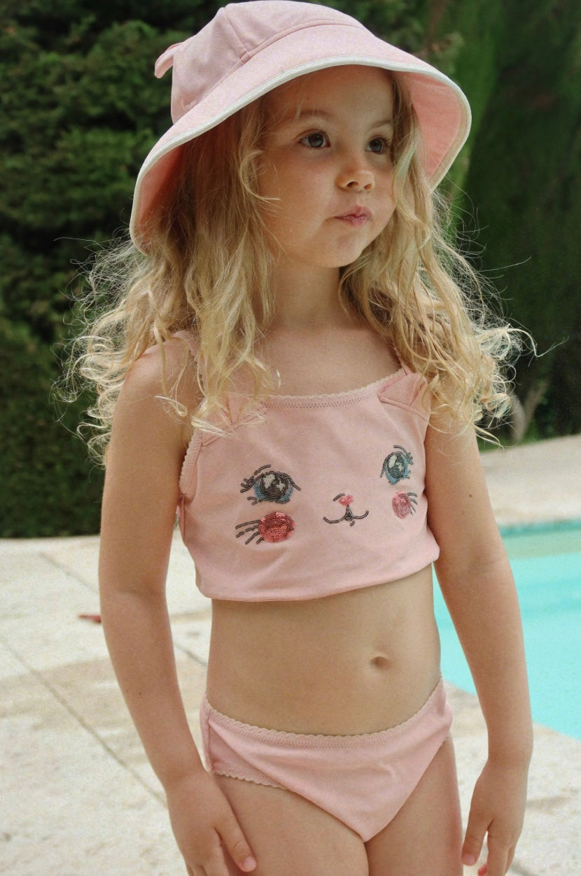 Solhatt Kitty Swim Powder Pink