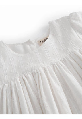 Kjole Ducky Gauze White