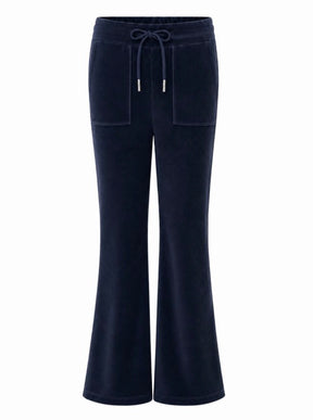 Bukse Hermine Velour Deep Navy