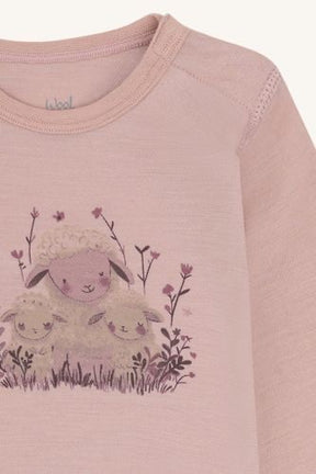 Body Bo Sheep Ull Dusty Rose