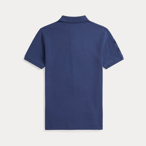 Pique Pony Mesh Light Navy