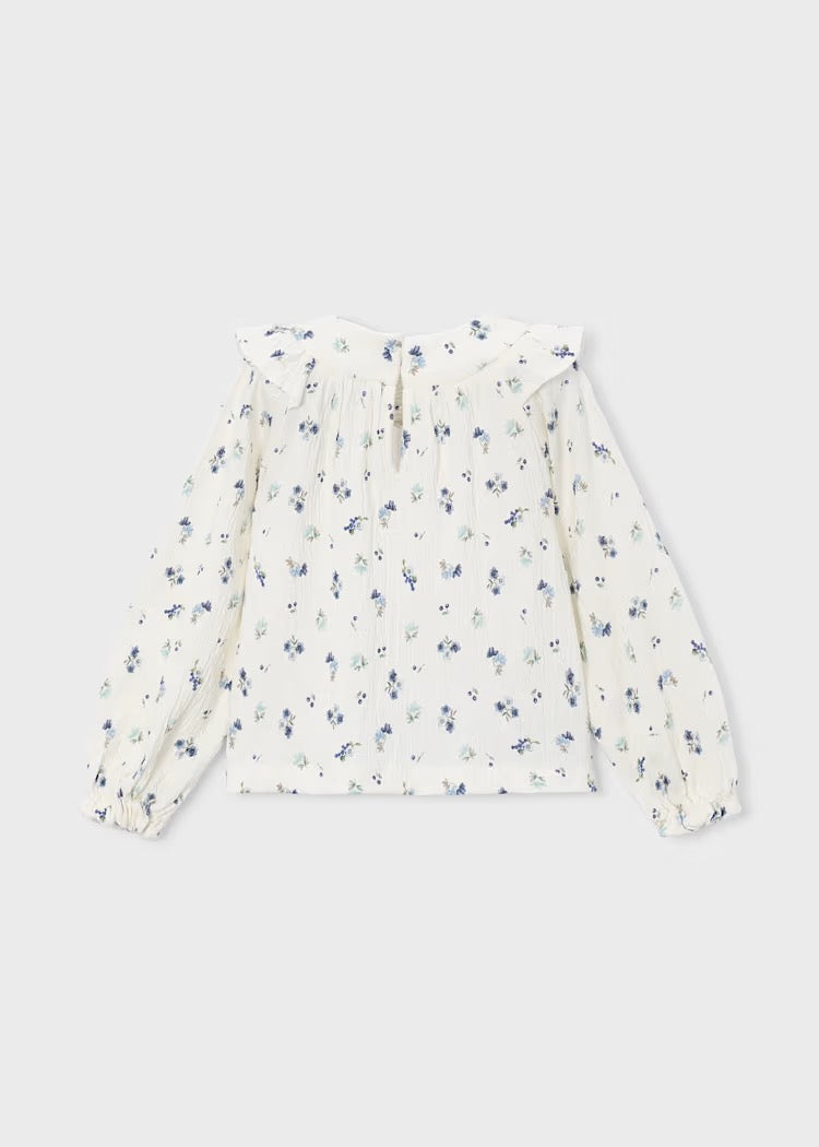 Genser Bambula Printed Cream Anis