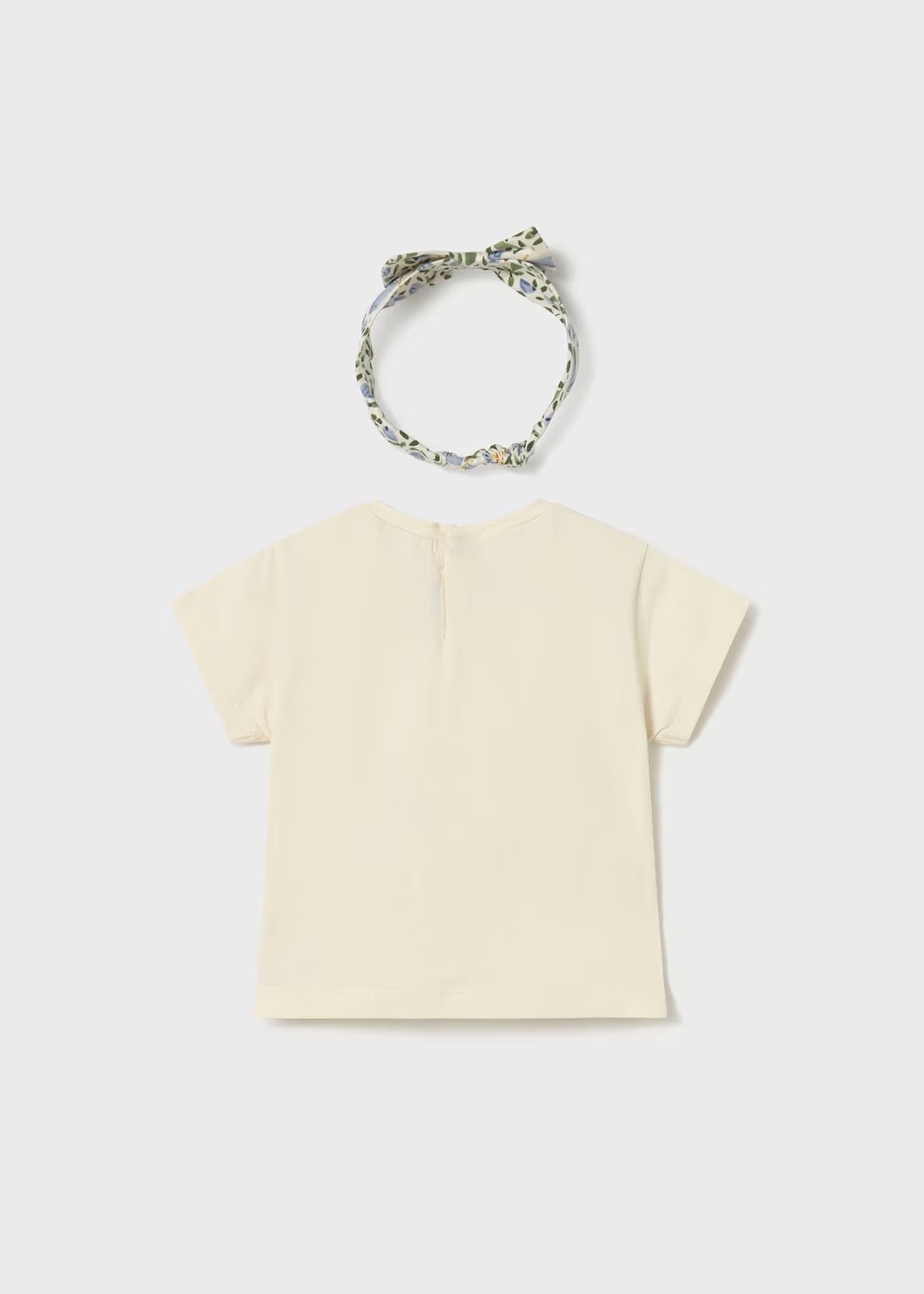 T-skjorte m/Hårbånd Flower Bone