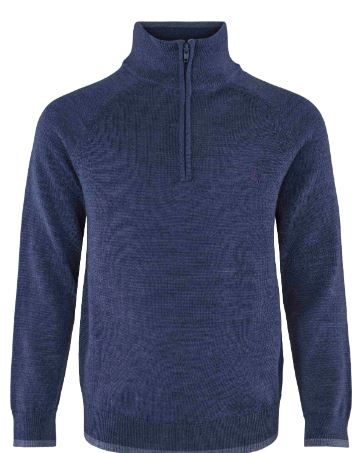 Genser Håkon Strikket Classic Navy