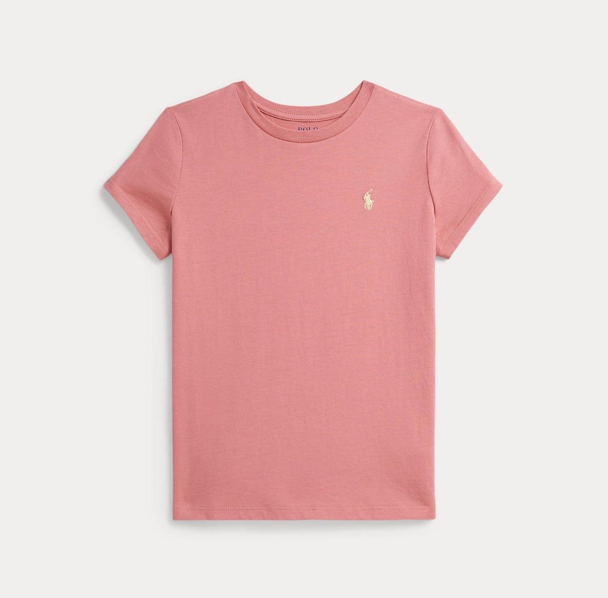 T-skjorte Cotton Crewneck Desert Rose