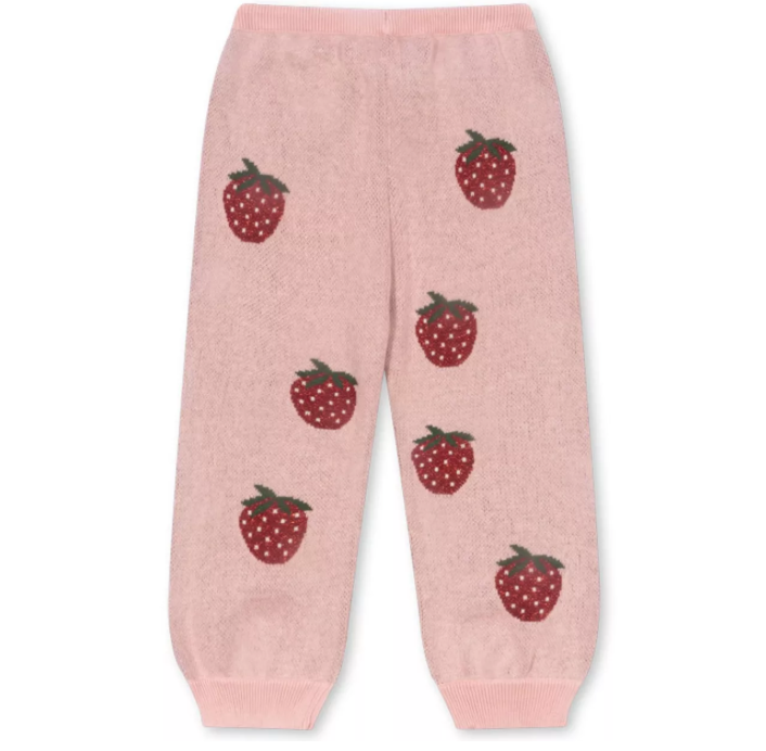 Bukse Lapis Lurex Knit Strawberry