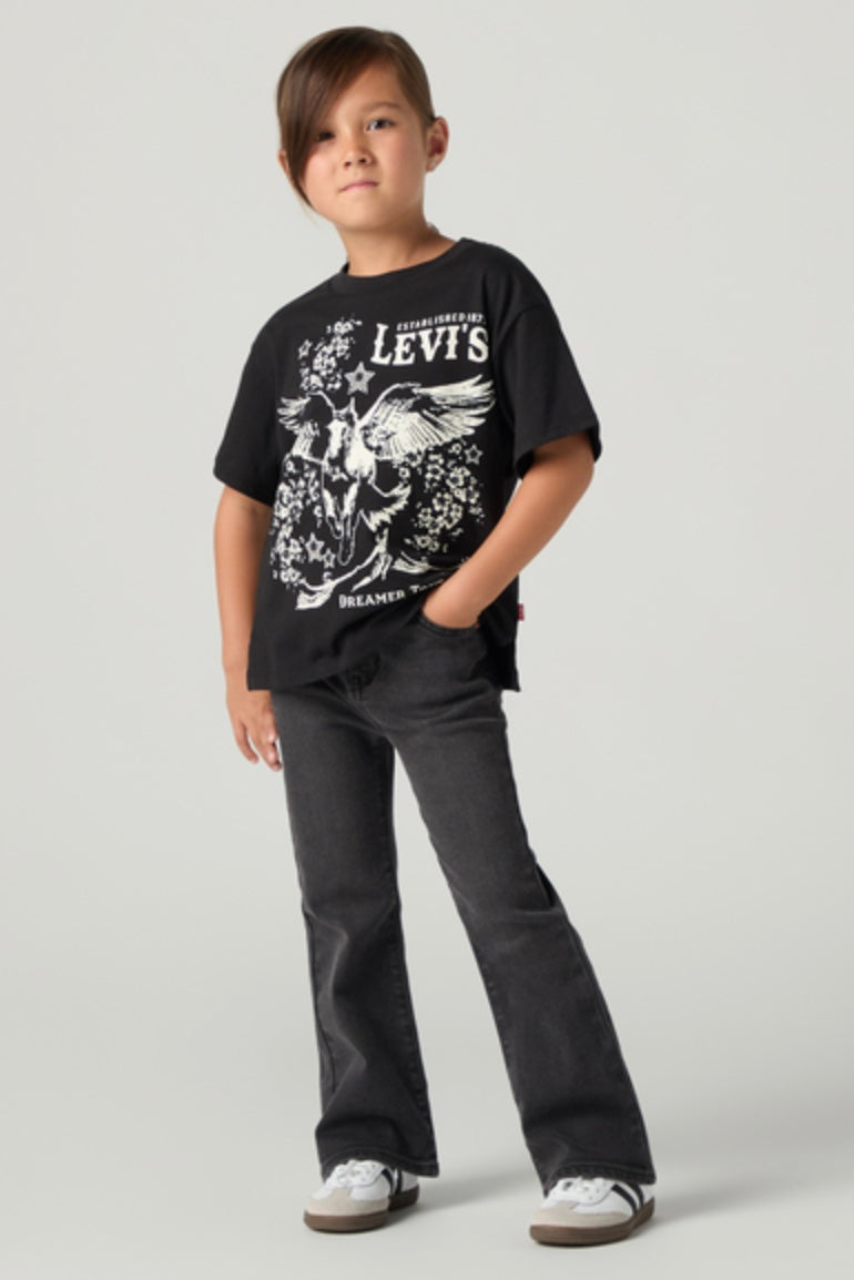 726 High Rise Flare Jeans High Roller