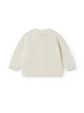 Cardigan Taki Modal Gentle White