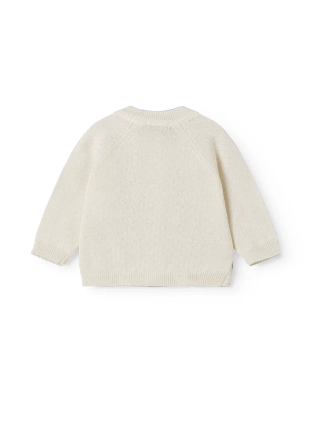 Cardigan Taki Modal Gentle White
