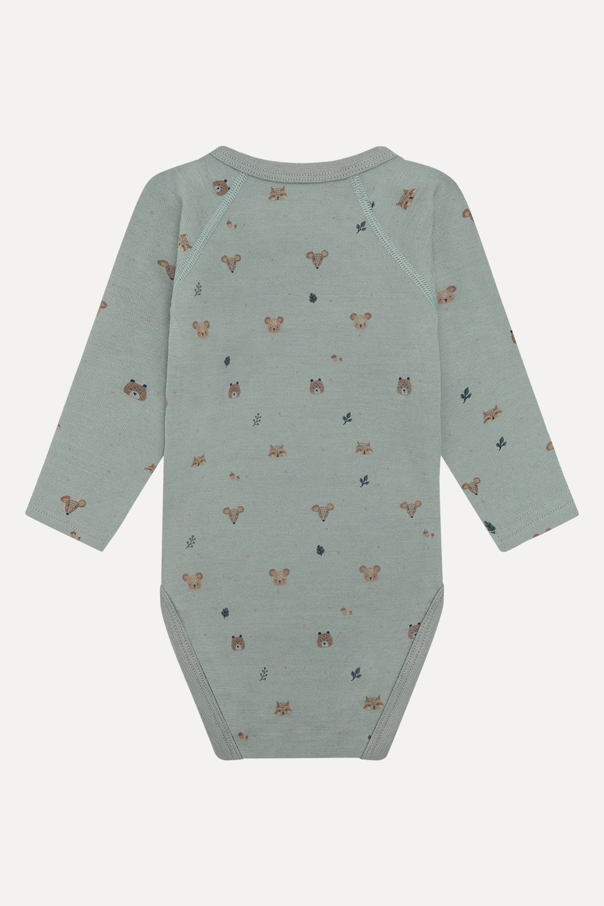 Body Baloo Wrap Forest Ull Slate Green