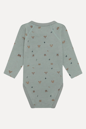 Body Baloo Wrap Forest Ull Slate Green