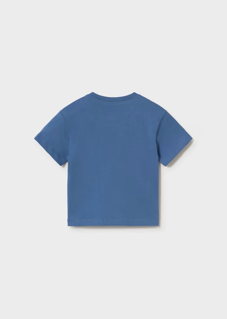 T-skjorte Giraffe Cobalt
