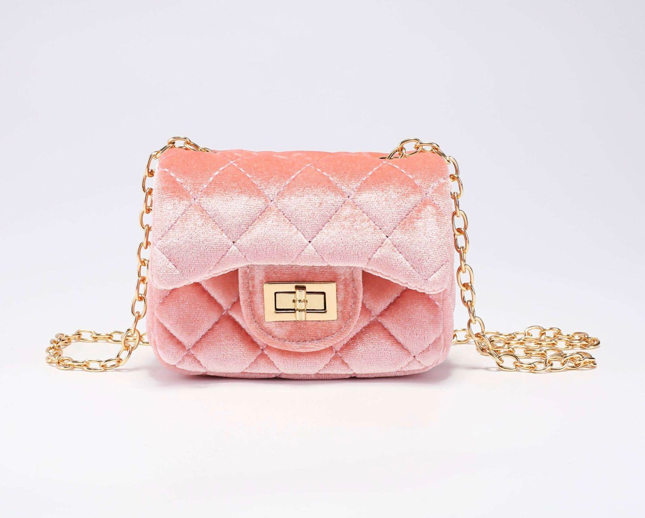 Veske Isadora Small Velvet Pink