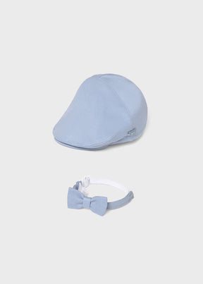 Sett Beret & Sløyfe Blue