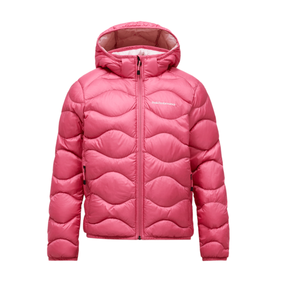Helium Down Hood Jacket JR MOUNTAIN BLUSH/Frosted Blossom