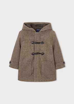 Jakke Trench Duffle Cocoa Heather
