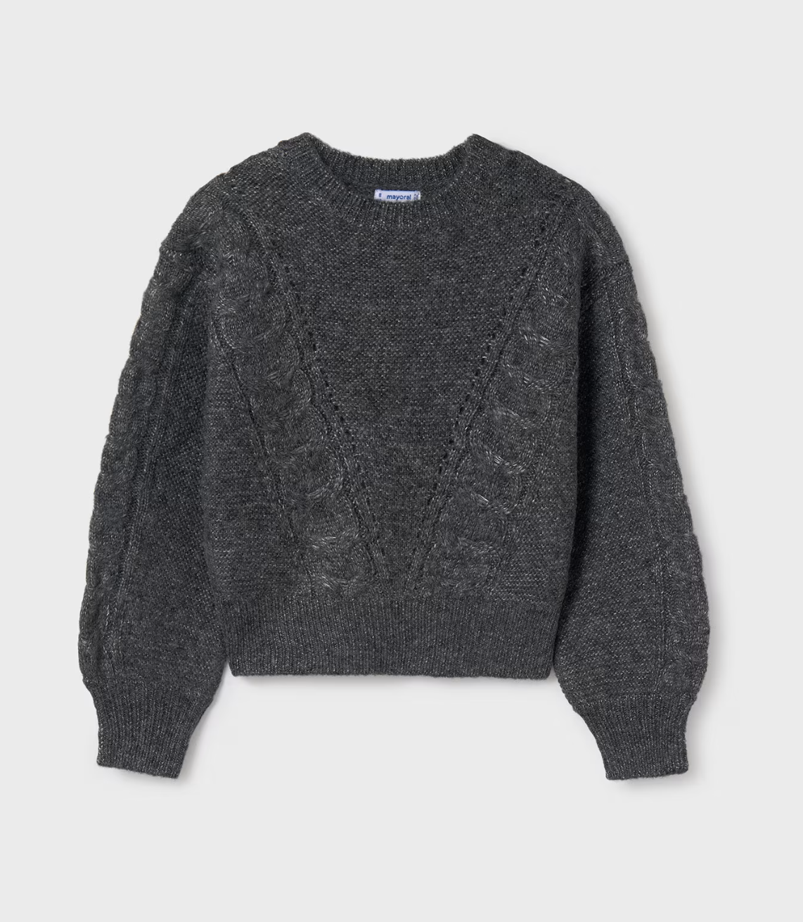 Genser Textured Jumper Grå