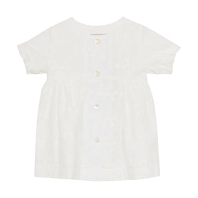 Kjole Baby Embroidery Antique White
