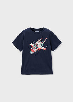 T-skjorte Rocket Navy