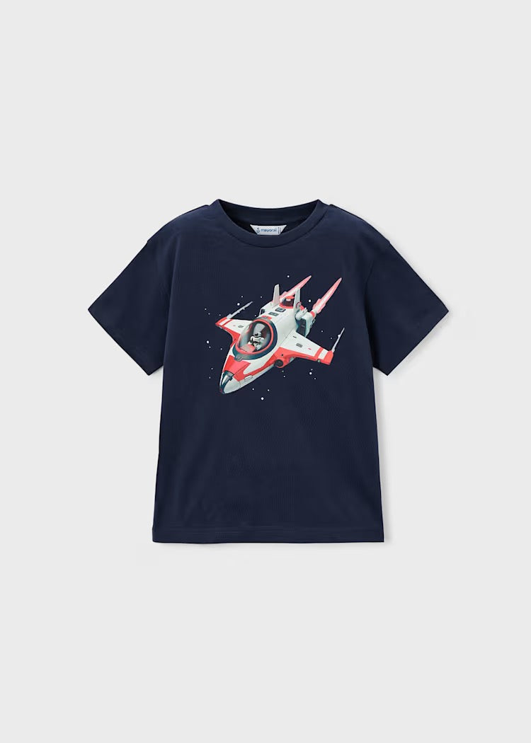 T-skjorte Rocket Navy